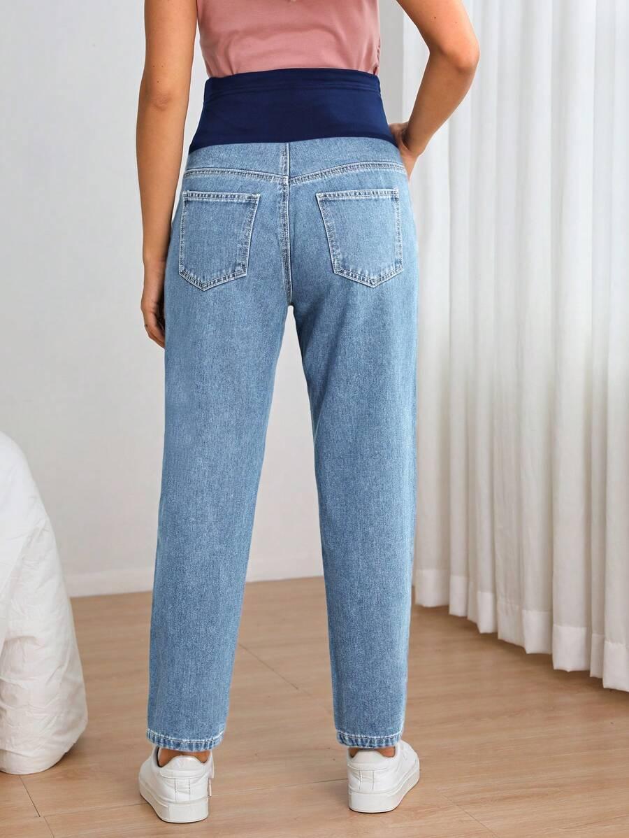SPODNIE CIĄŻOWE JEANS