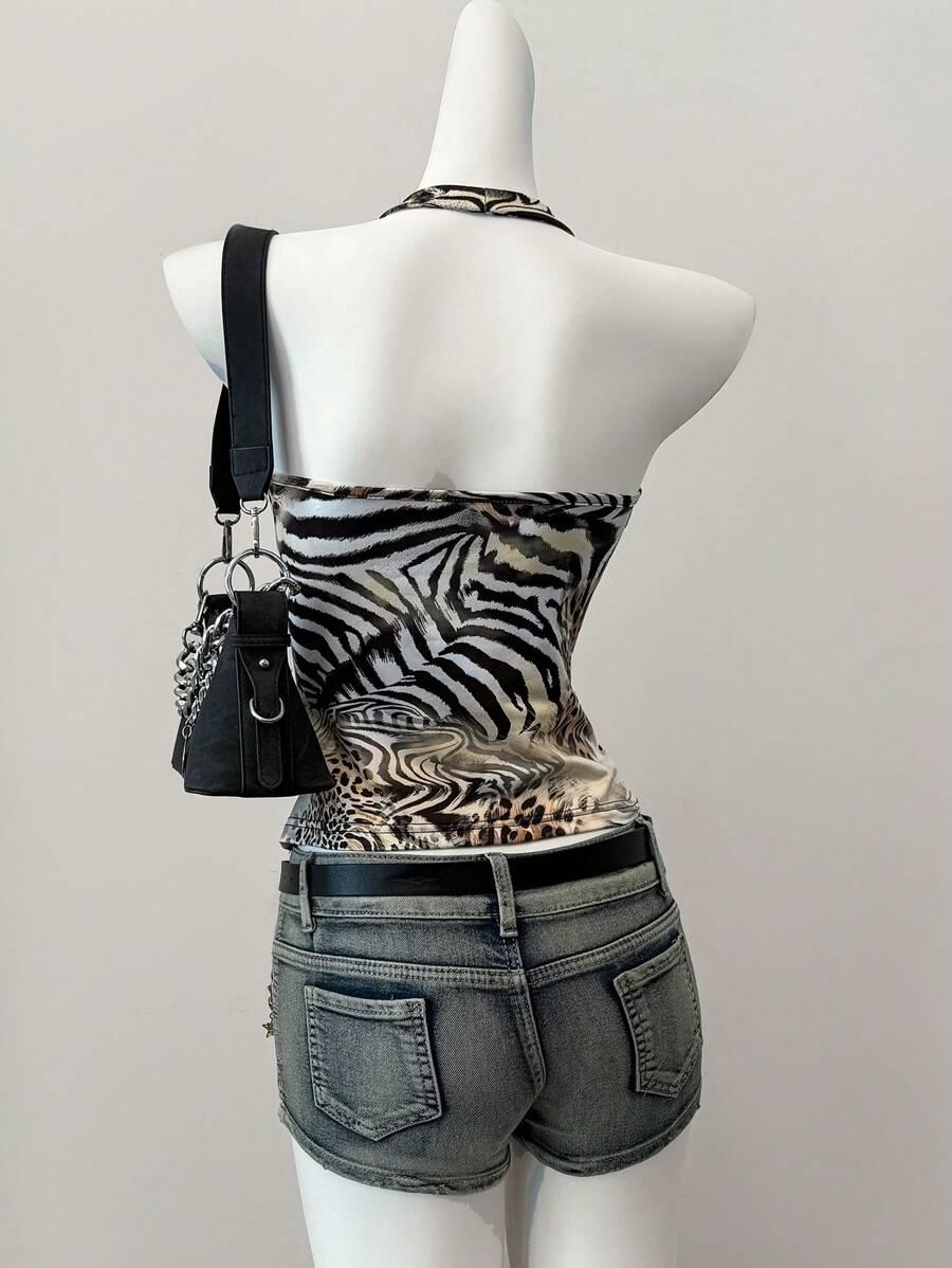 TOP ANIMAL PRINT