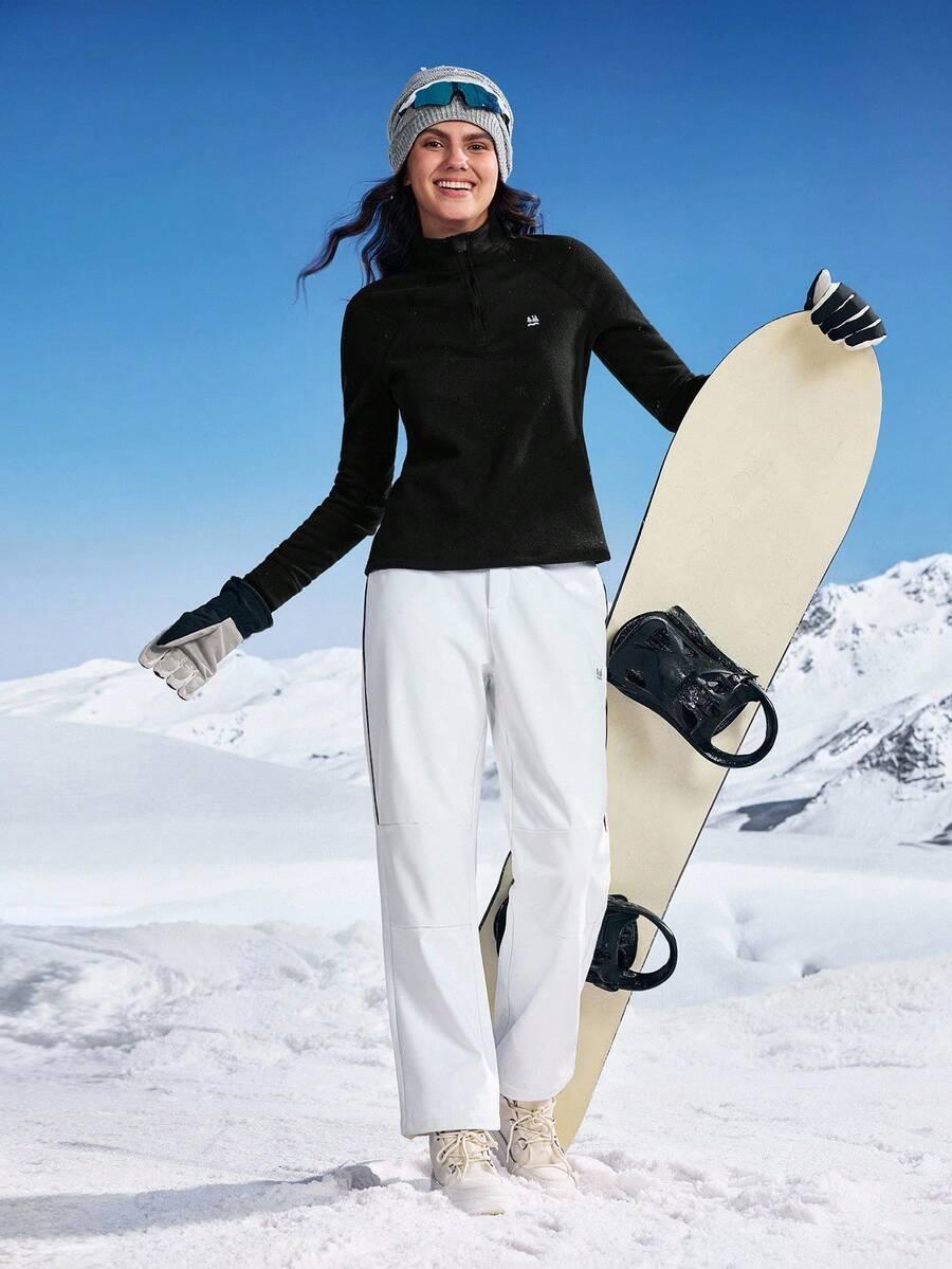 czarny sweter polar