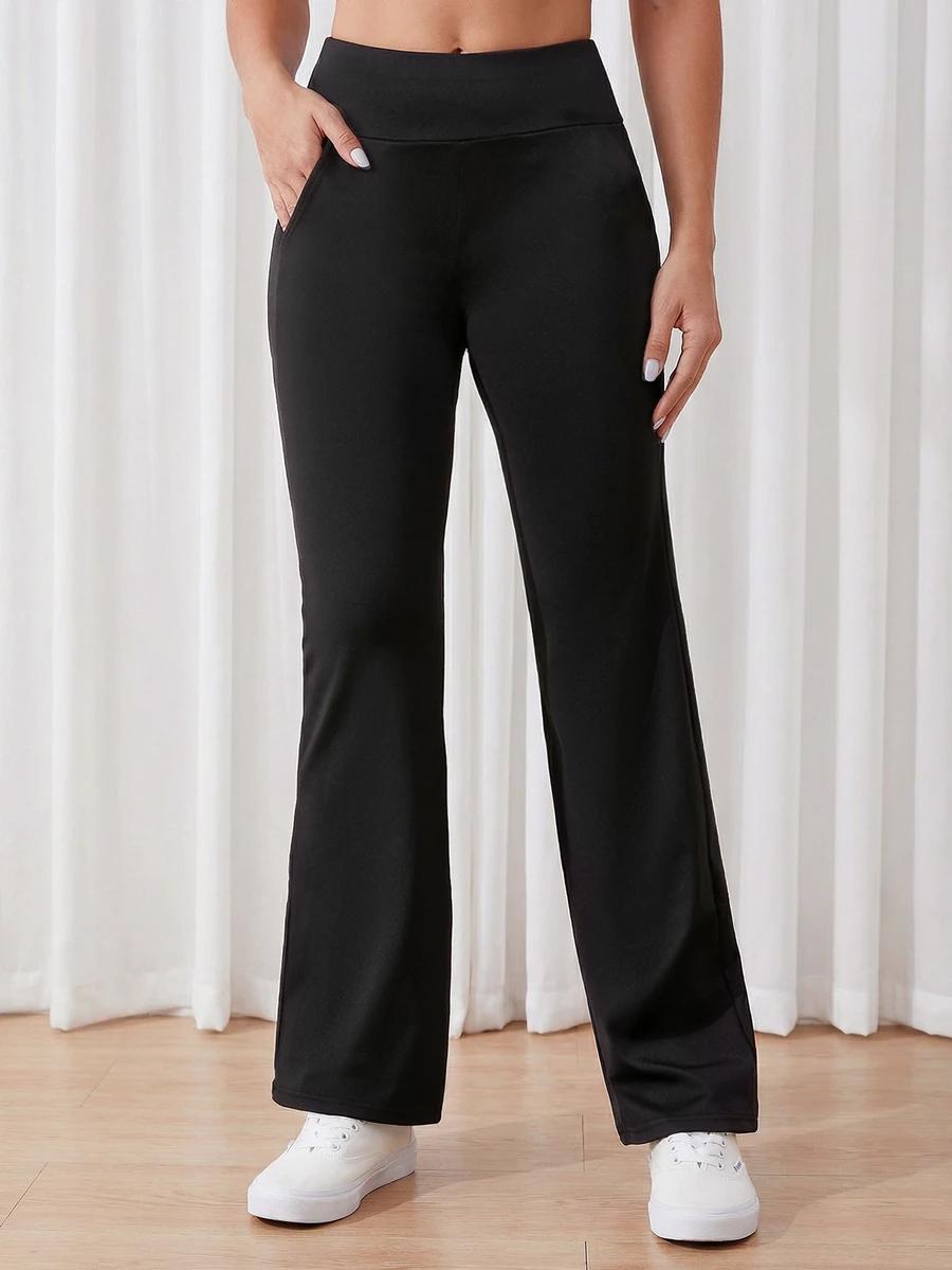 CZARNE LEGGINSY DZWONY
