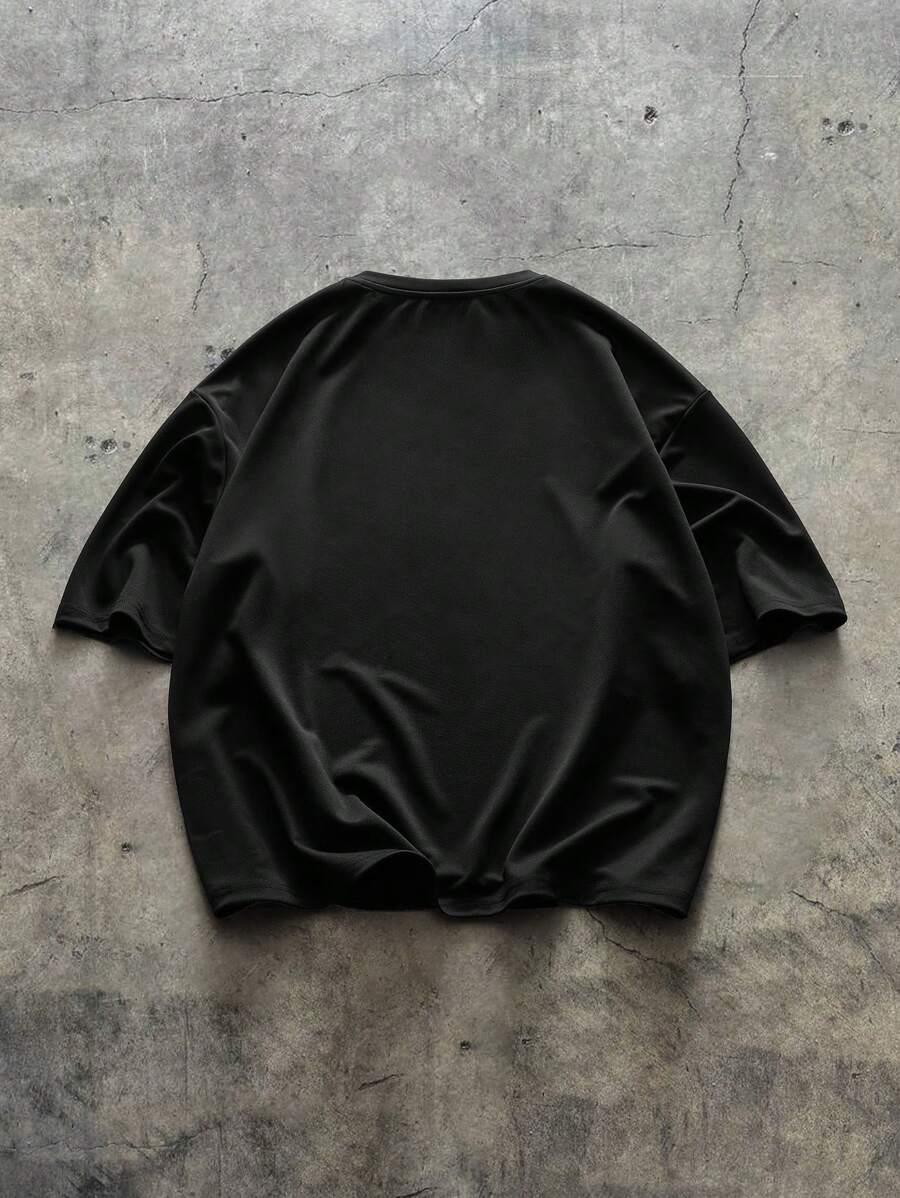 T-SHIRT MĘSKI REGULAR OKRĄGŁY DEKOLT