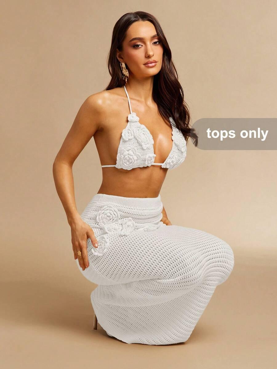 biała góra od bikini