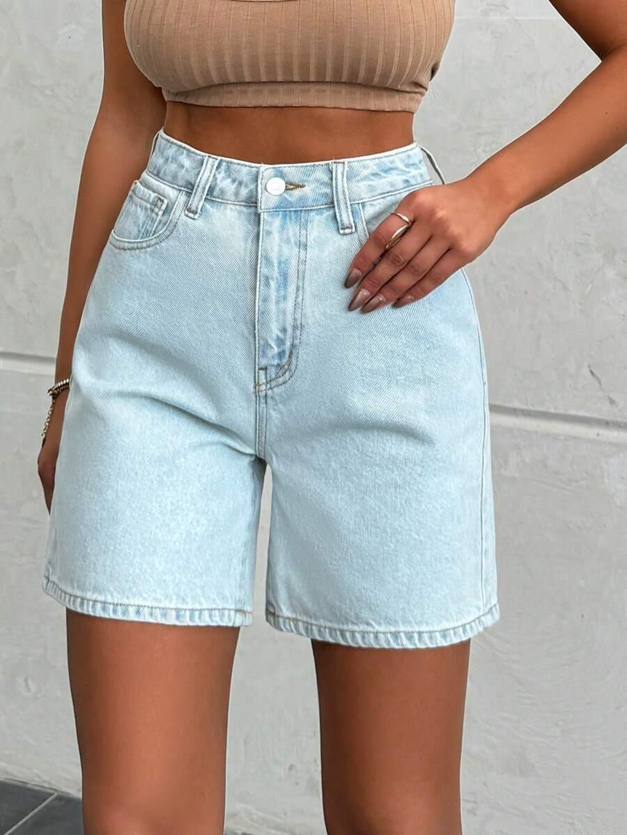 NIEBIESKIE SPODENKI JEANS