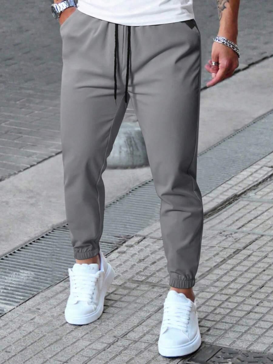 SZARE SPODNIE CASUAL 