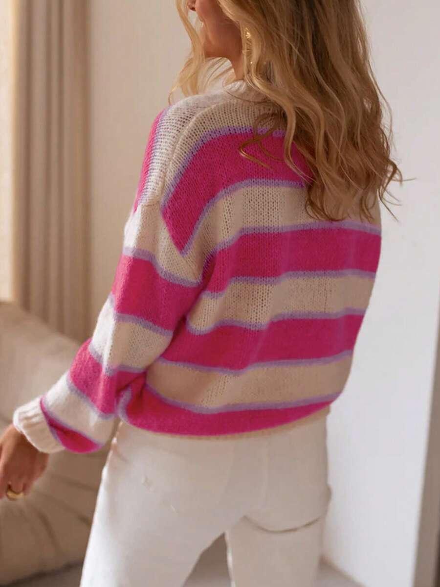 sweter z długim rękawem