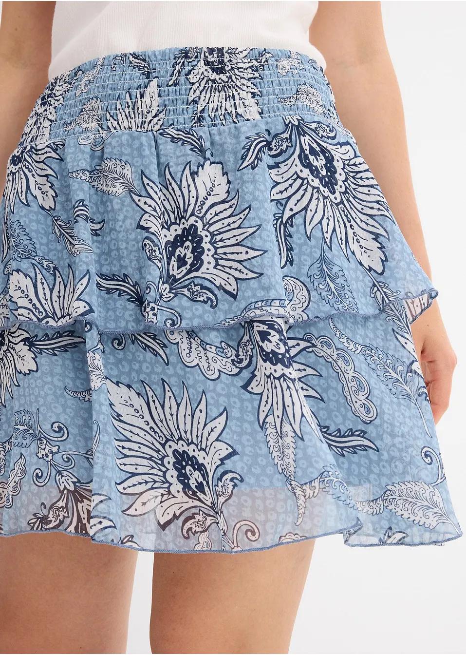 SPÓDNICA ROZKLOSZOWANA MINI
