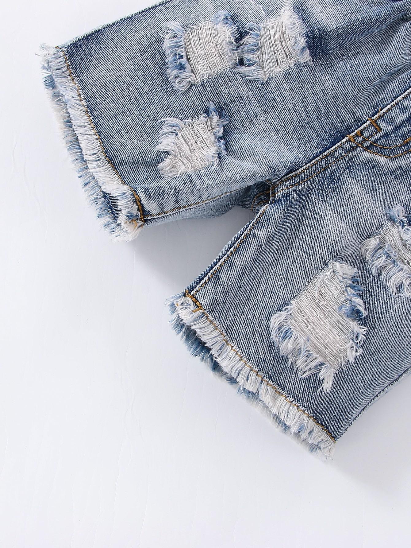 KRÓTKIE SPODENKI JEANS