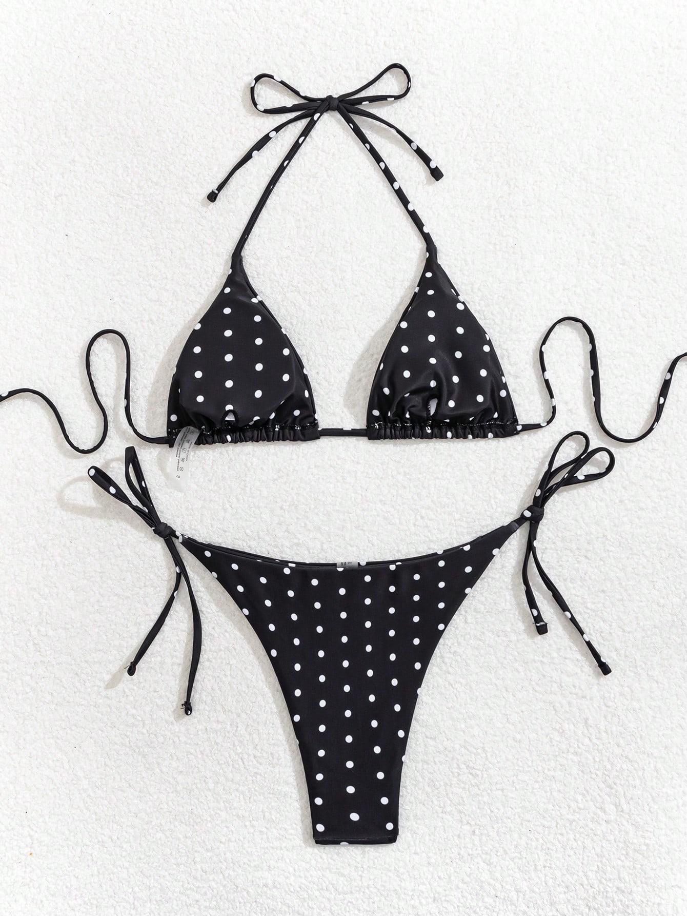 BIKINI DAMSKIE DWUCZĘŚCIOWE GROSZKI