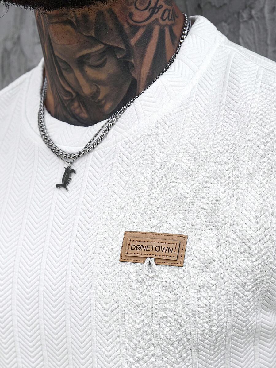 biały t-shirt tekstura