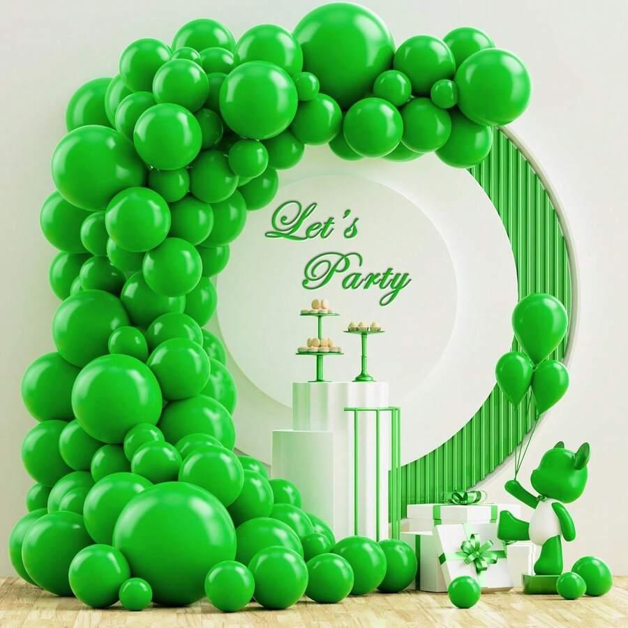 zielone BALONY 30 SZT