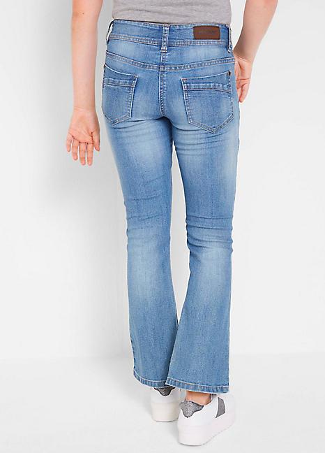NIEBIESKIE SPODNIE JEANS