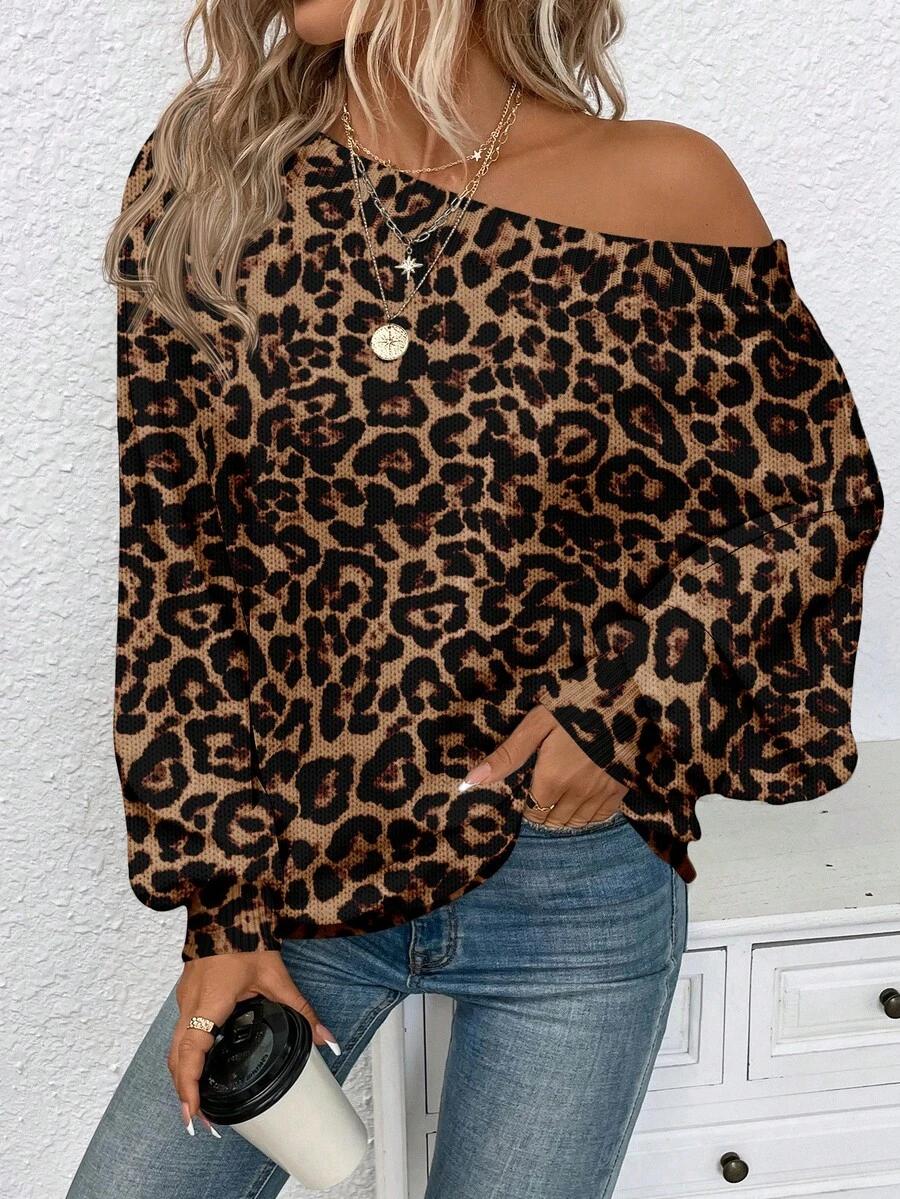 SWETER ANIMAL PRINT