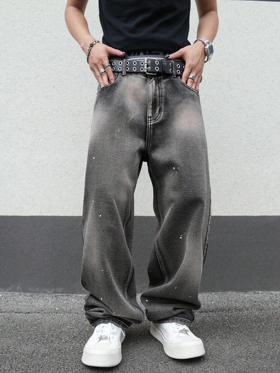 JEANSY MĘSKIE BAWEŁNIANE BAGGY 