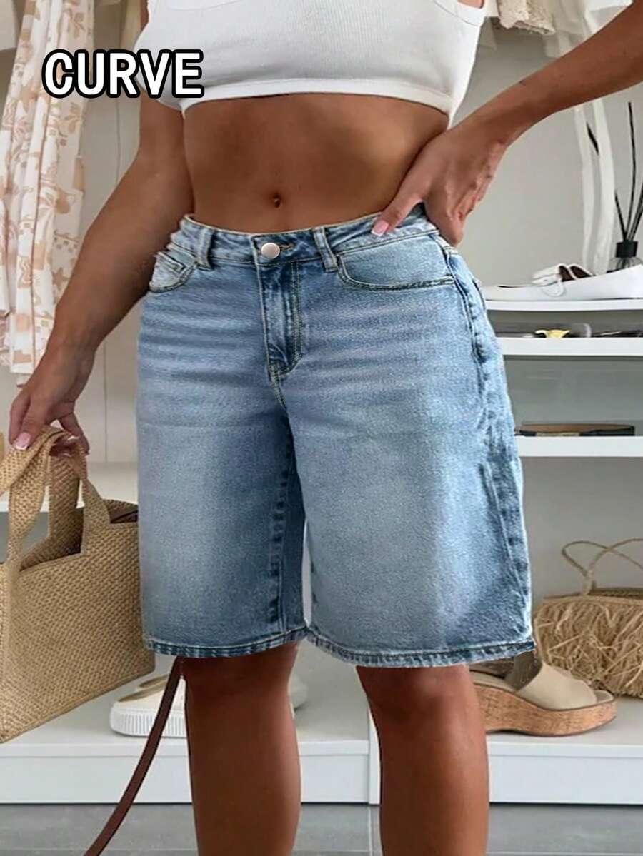 JEANSOWE SPODENKI GUMKA