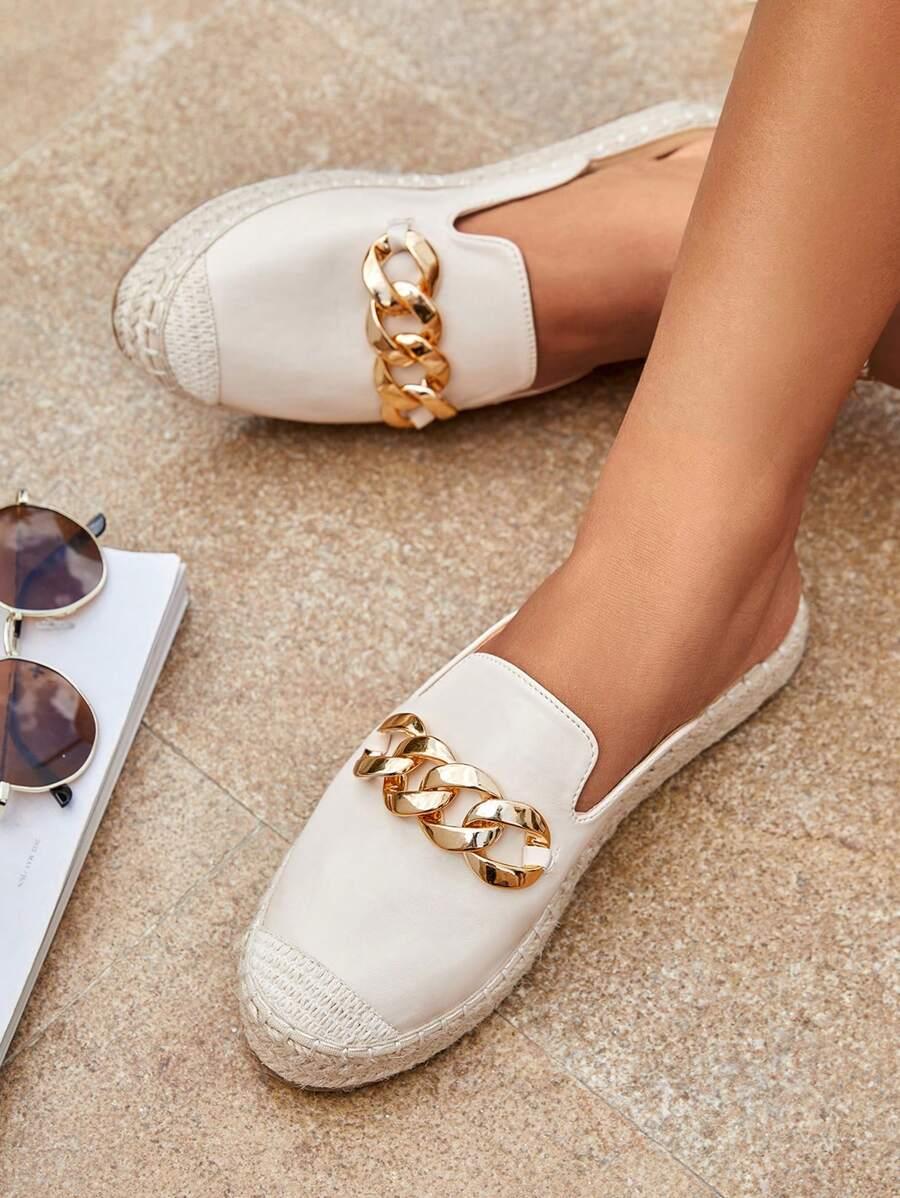 BEŻOWE WSUWANE ESPADRYLE