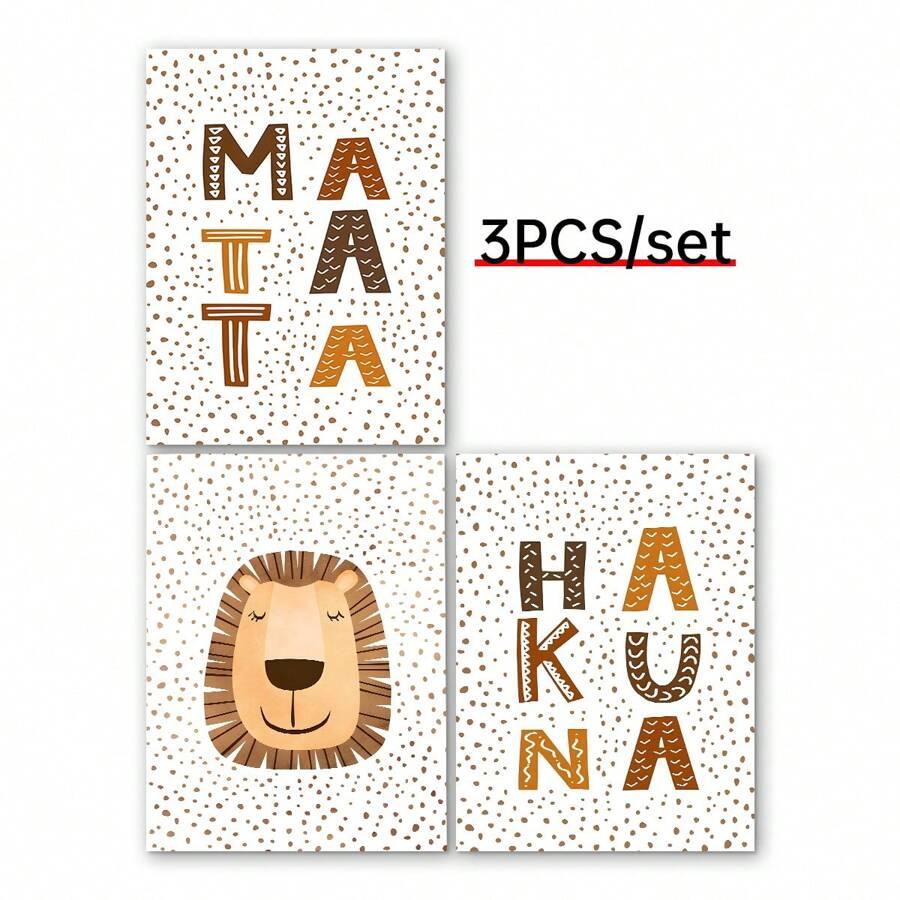 PLAKATY NA ŚCIANĘ 3-PACK