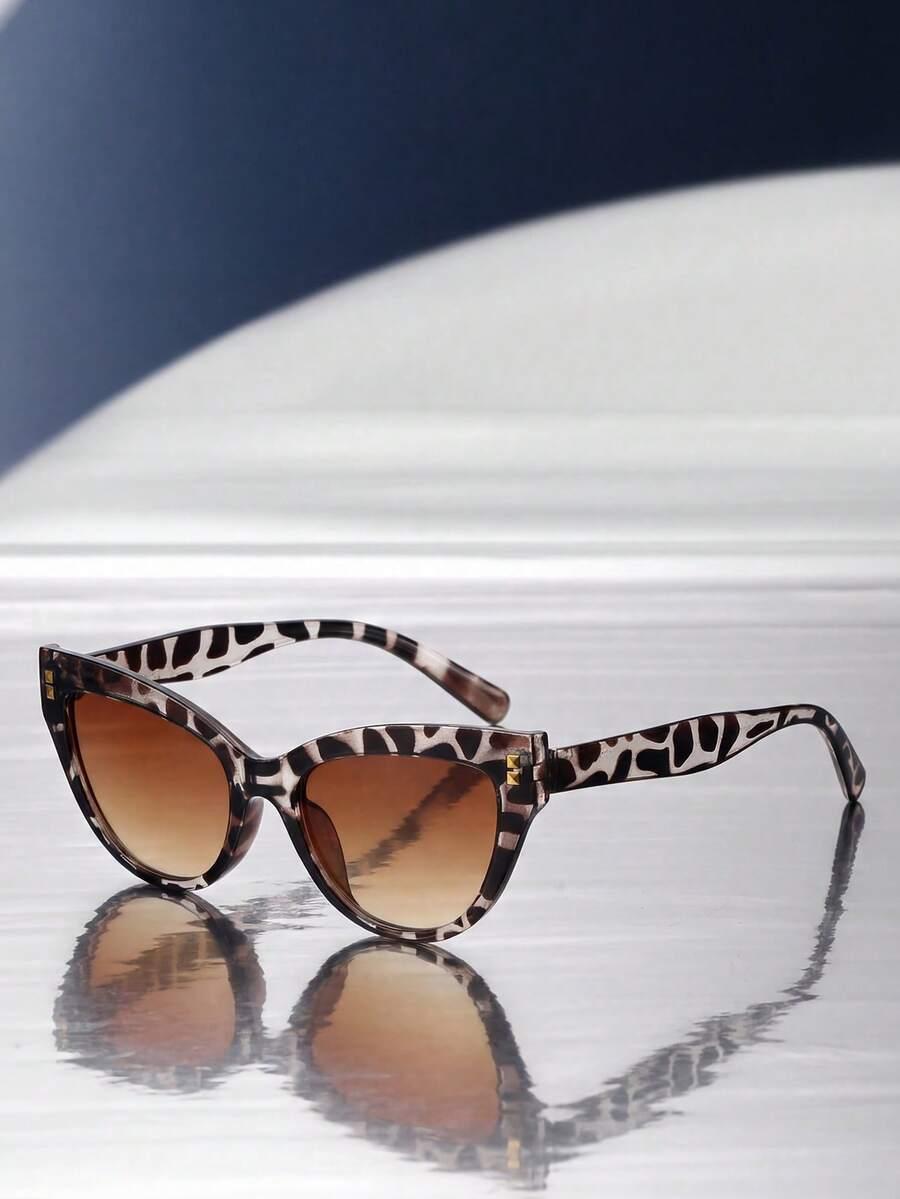 okulary przeciwsłoneczne animal print 
