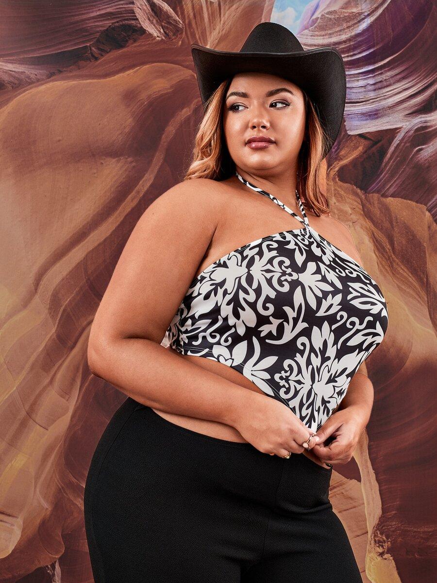 TOP FLORAL PRINT