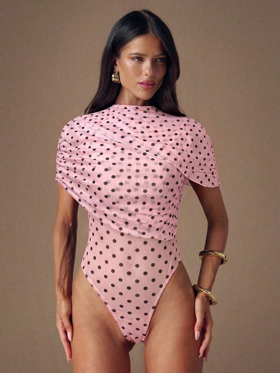 body wzór groszki
