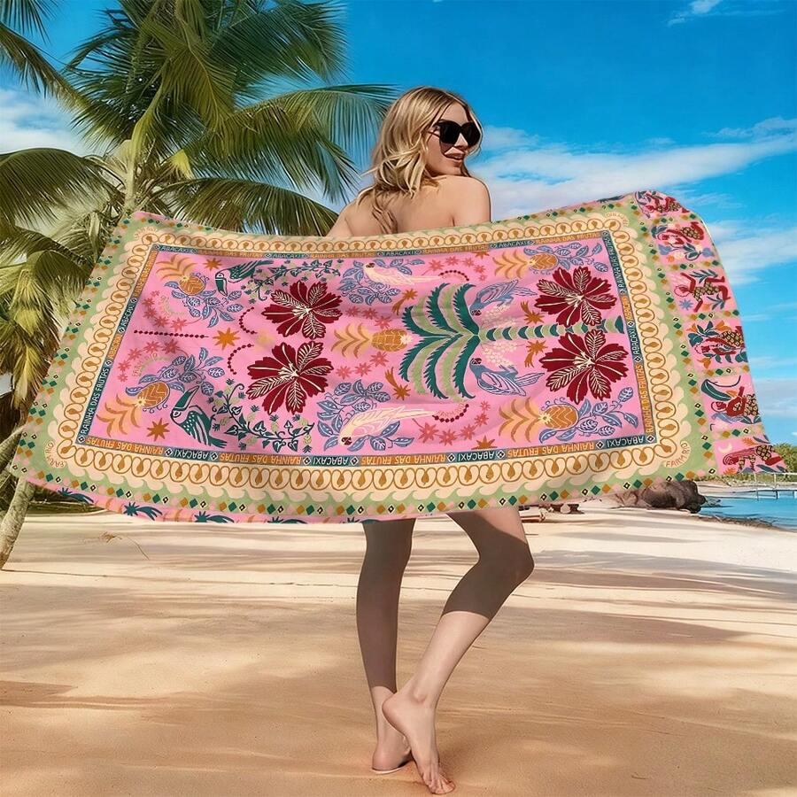plażowy ręcznik wzór