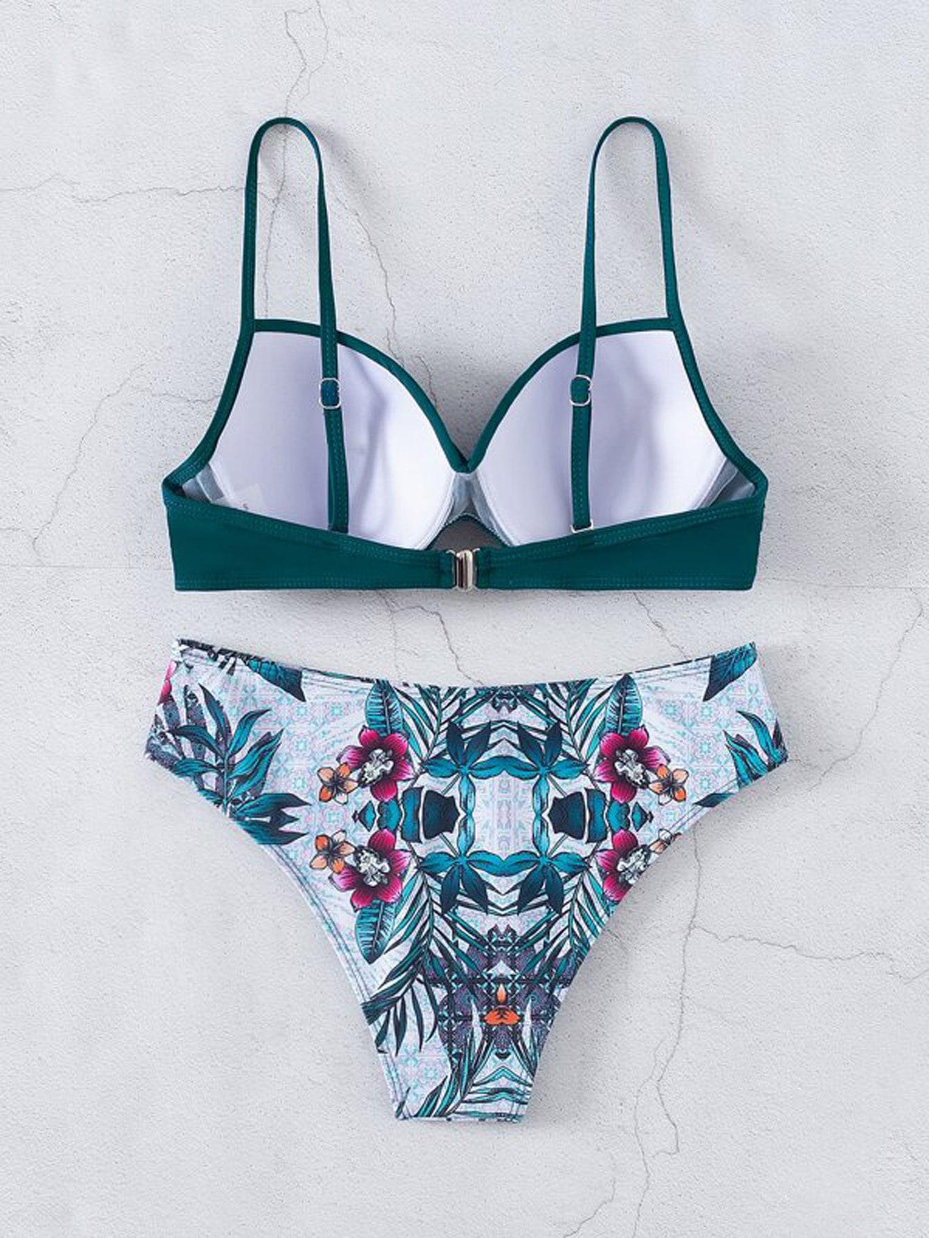 komplet bikini tropical 