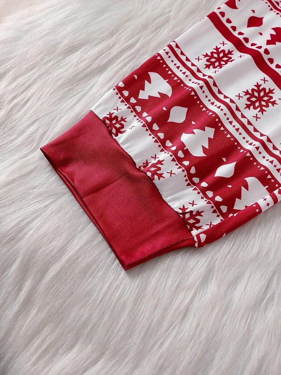 ŚWIĄTECZNA PIŻAMA MERRY CHRISTMAS KOMPLET BLUZKA SPODNIE