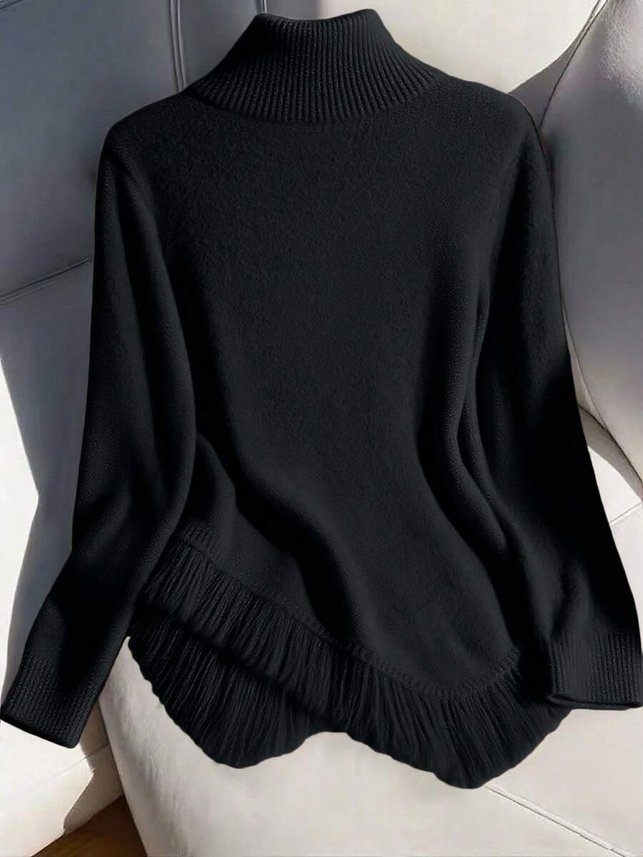 CZARNY SWETER GOLF