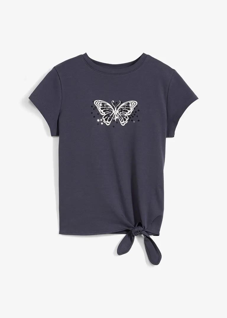 T-SHIRT Z WIĄZANIEM 