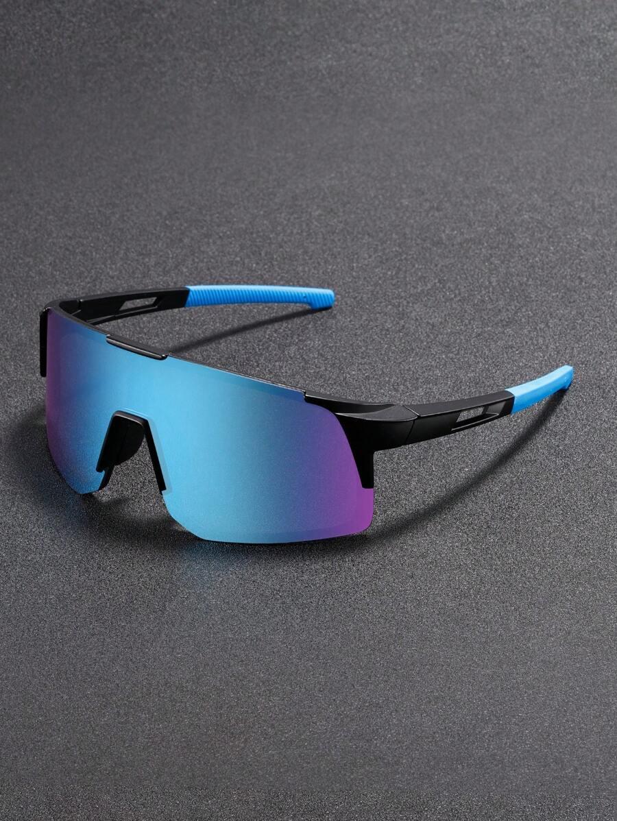 niebieskie okulary przeciwsłoneczne
