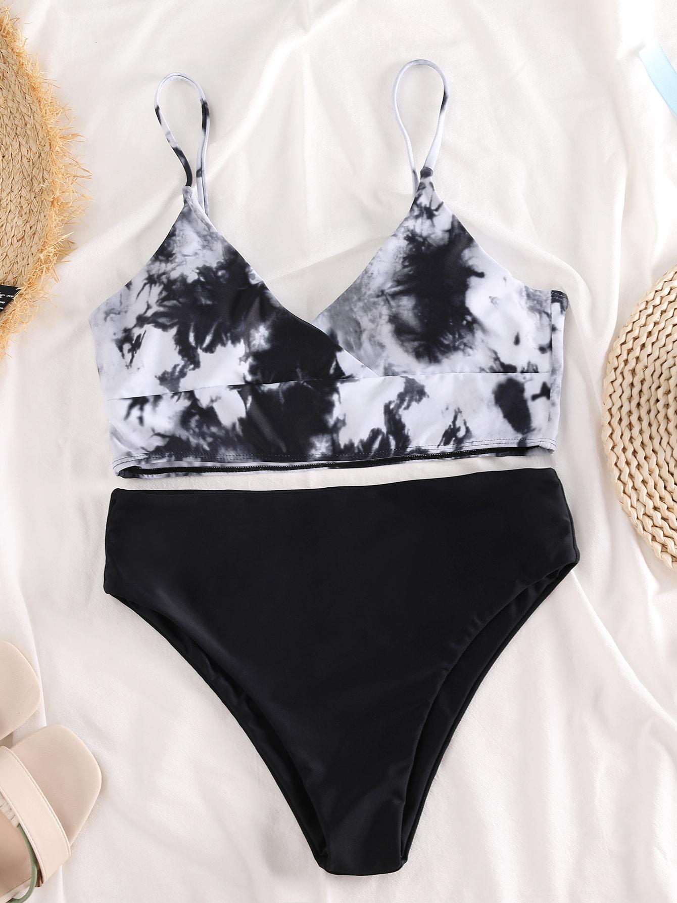 czarny dół od bikini