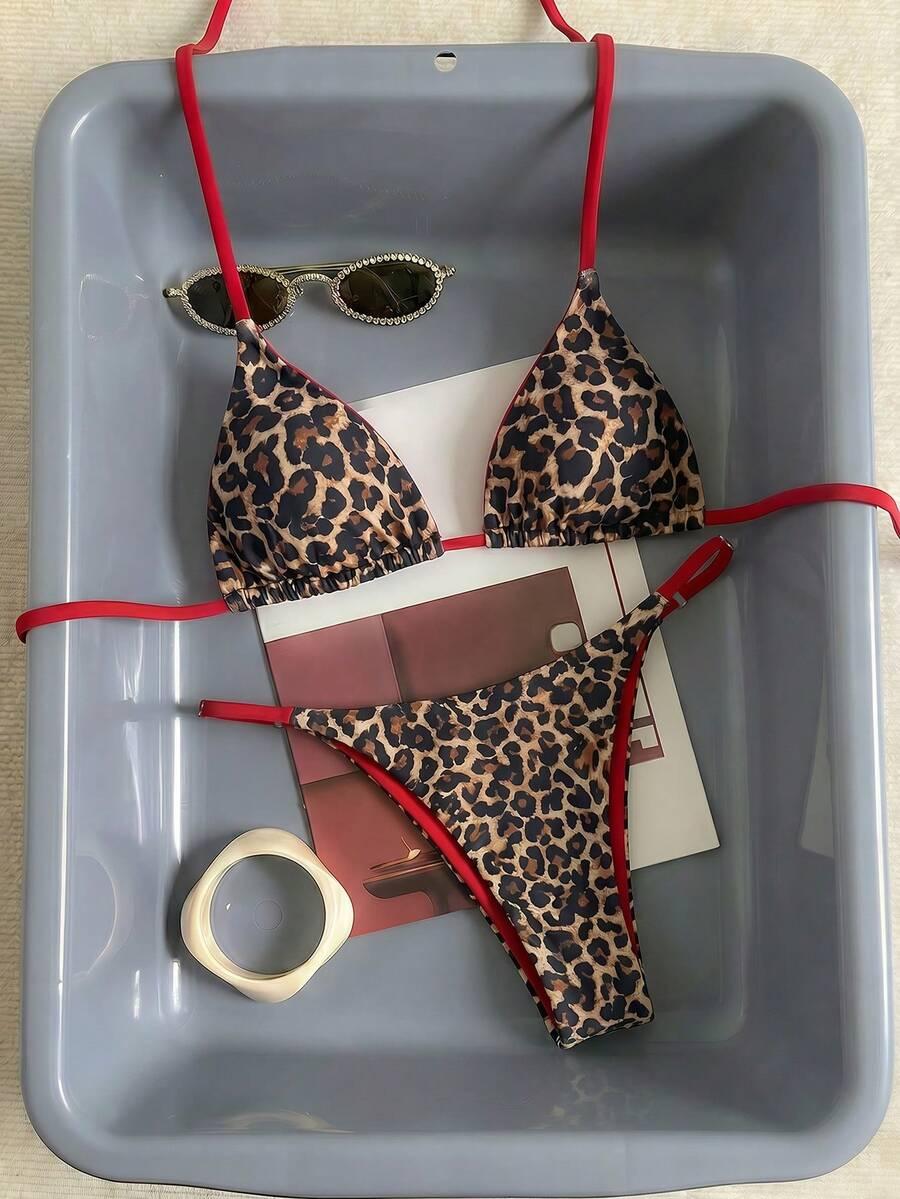 KOMPLET BIKINI ANIMAL PRINT
