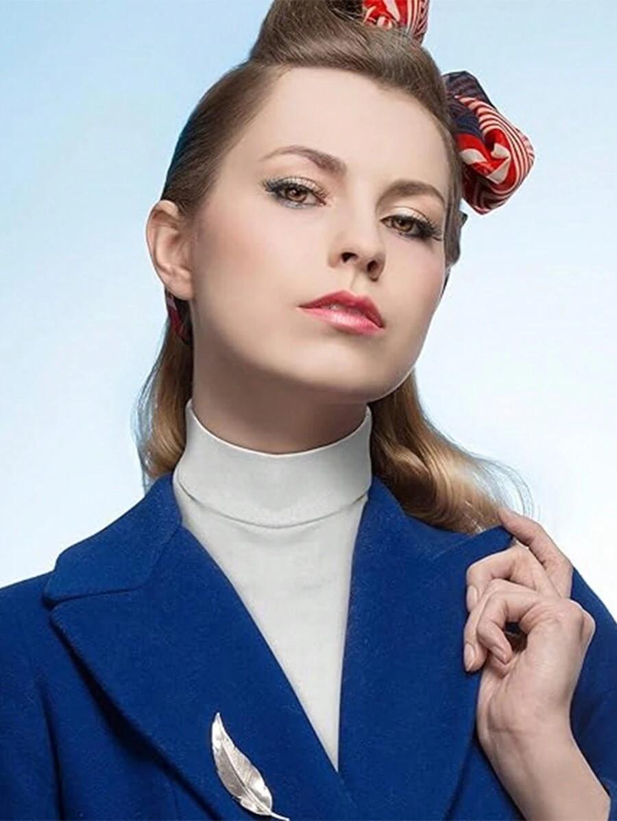 BIAŁA STÓJKA KOŁNIERZ