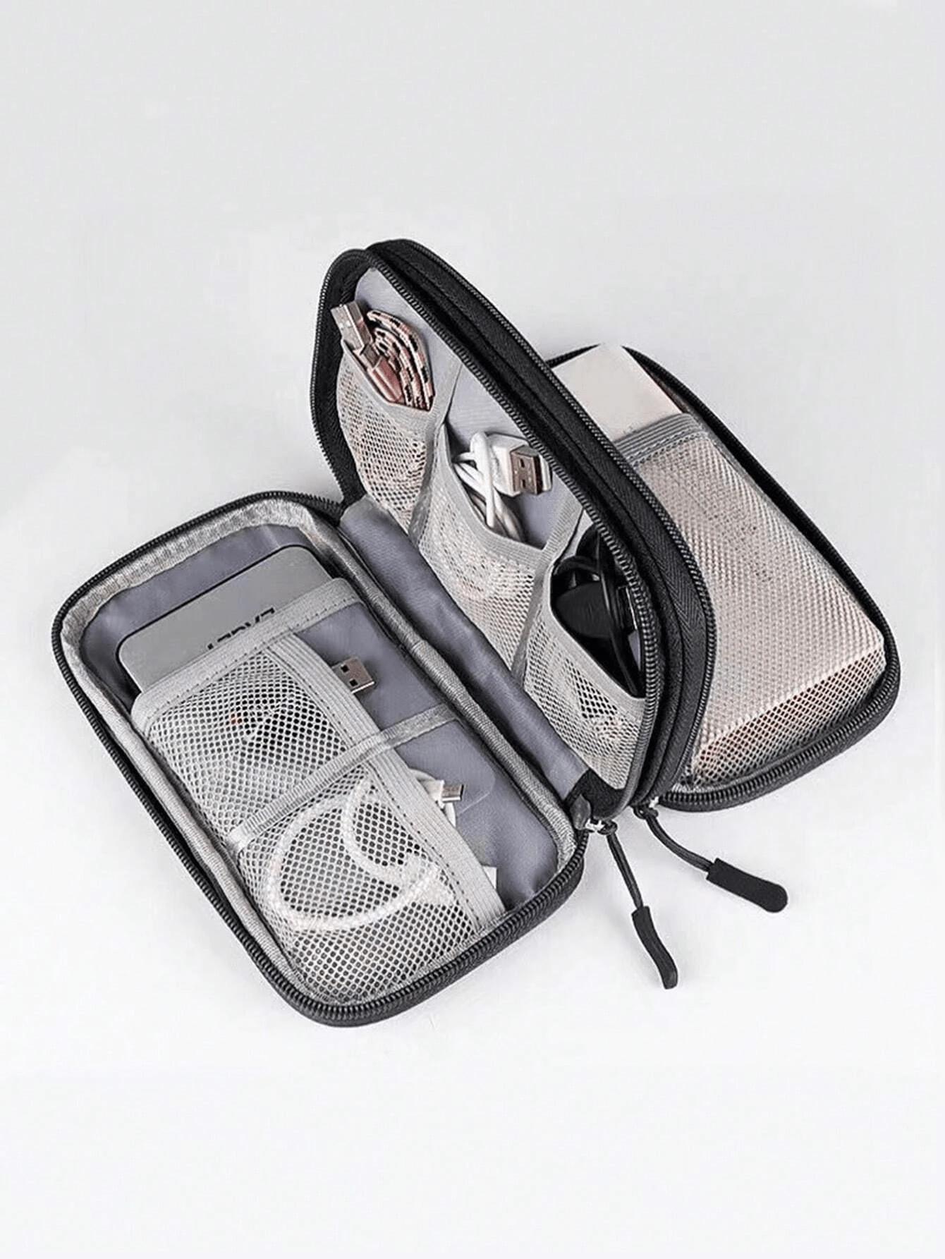 czarny organizer na kable