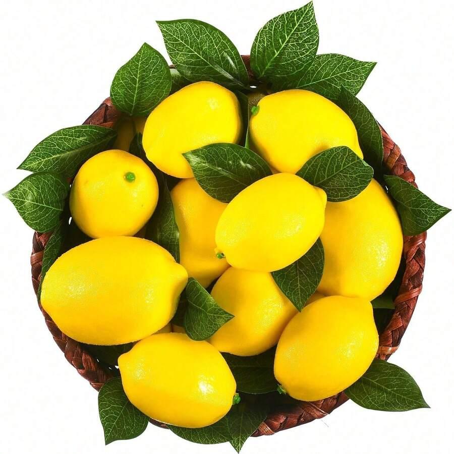 SZTUCZNe CYTRYNY LIŚCIE 2-PACK