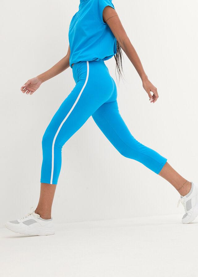 KLASYCZNE BAWEŁNIANE LEGGINSY DAMSKIE 3/4 