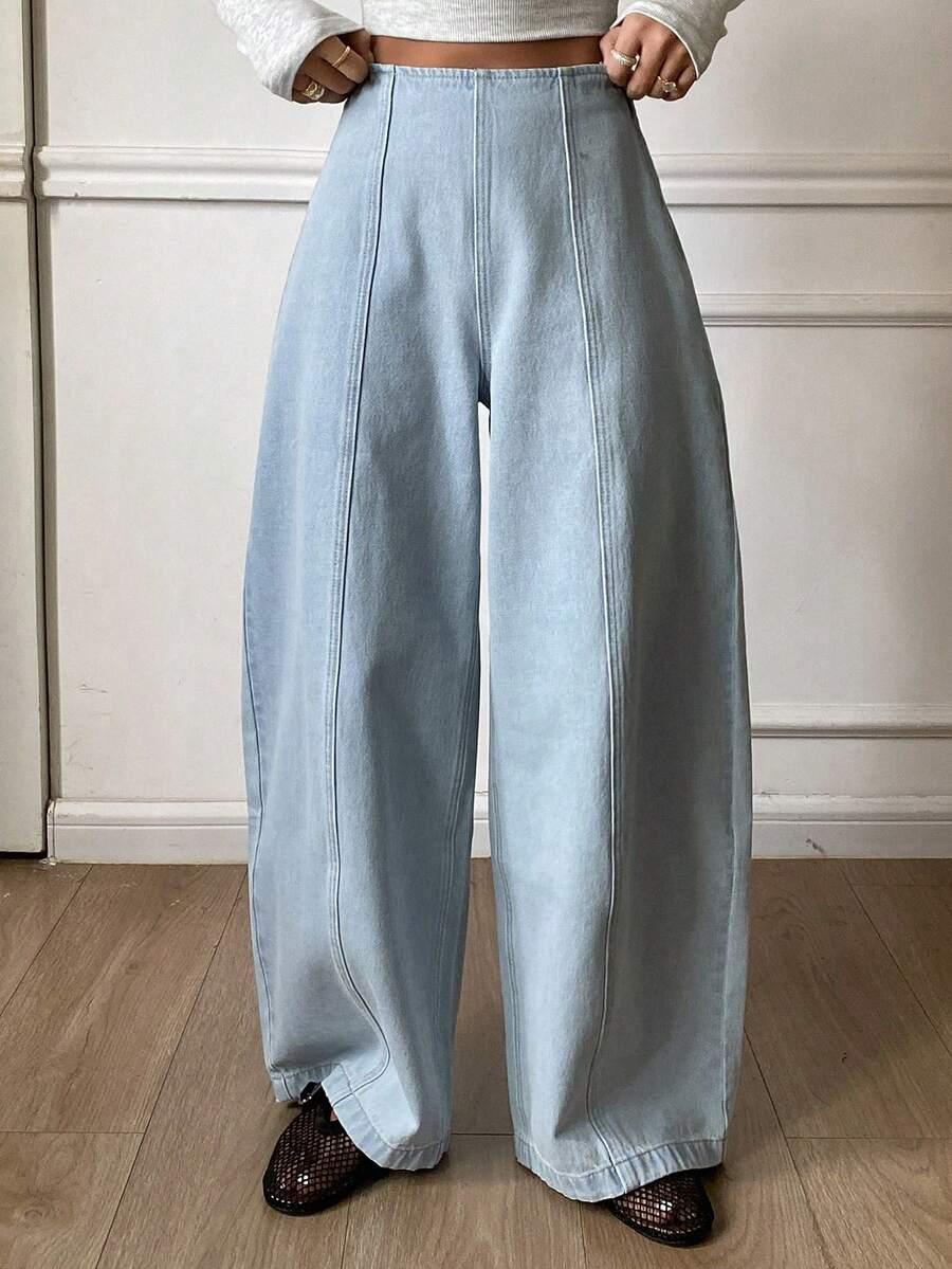 NIEBIESKIE SPODNIE JEANS