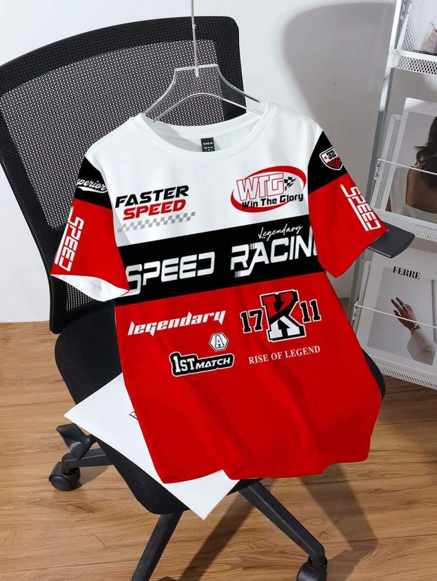 T-SHIRT KRÓTKI RĘKAW wzór