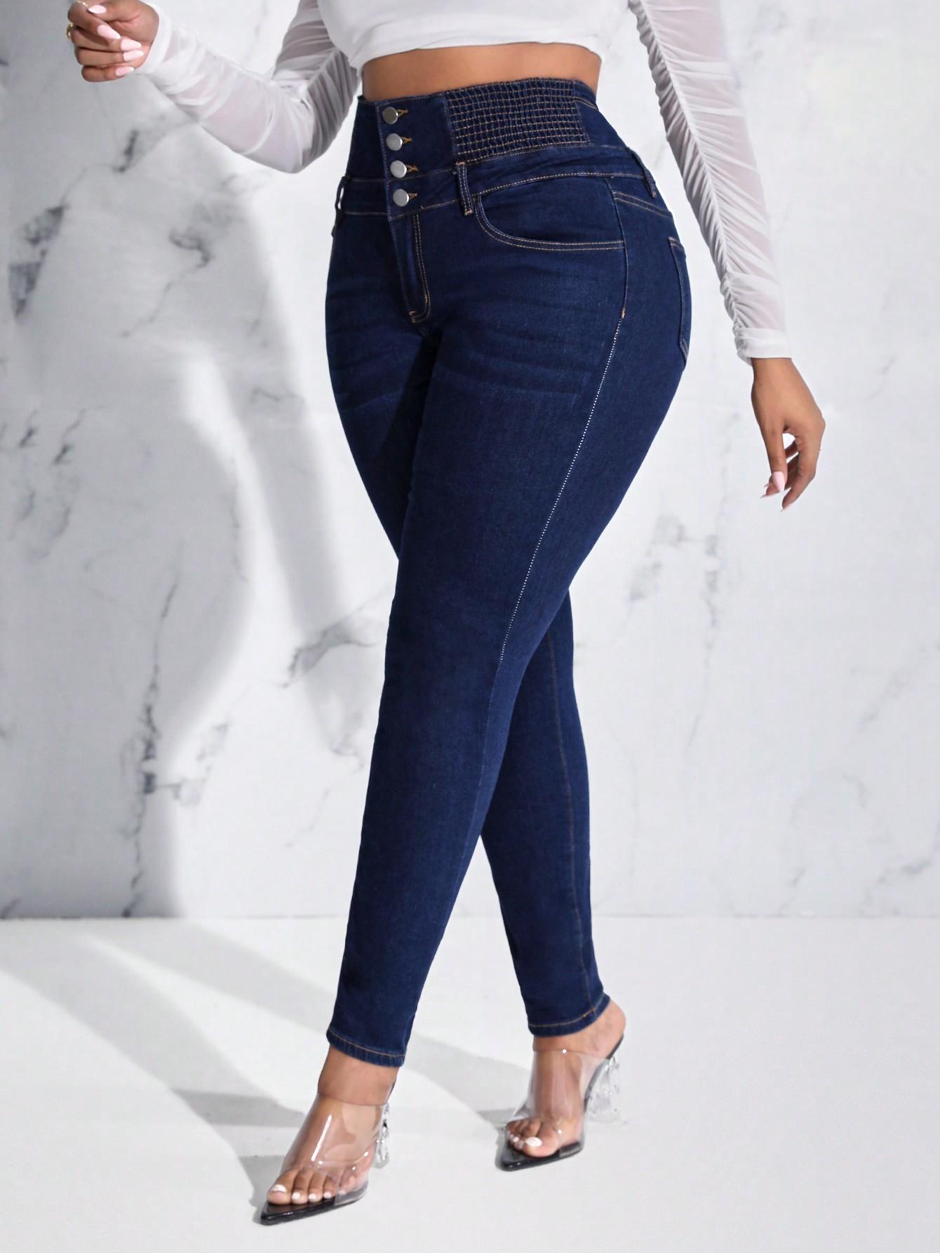 NIEBIESKIE SPODNIE JEANS