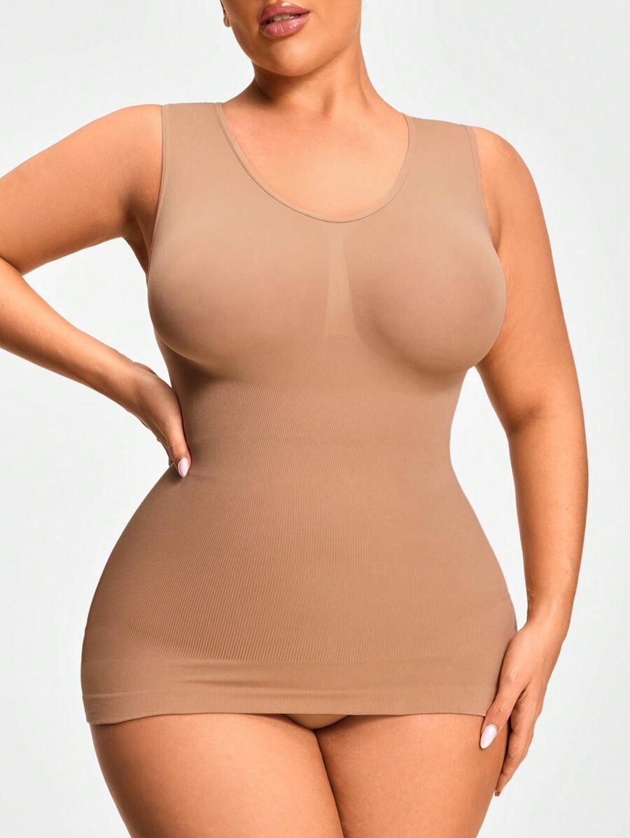 BEŻOWY MODELUJĄCY TOP