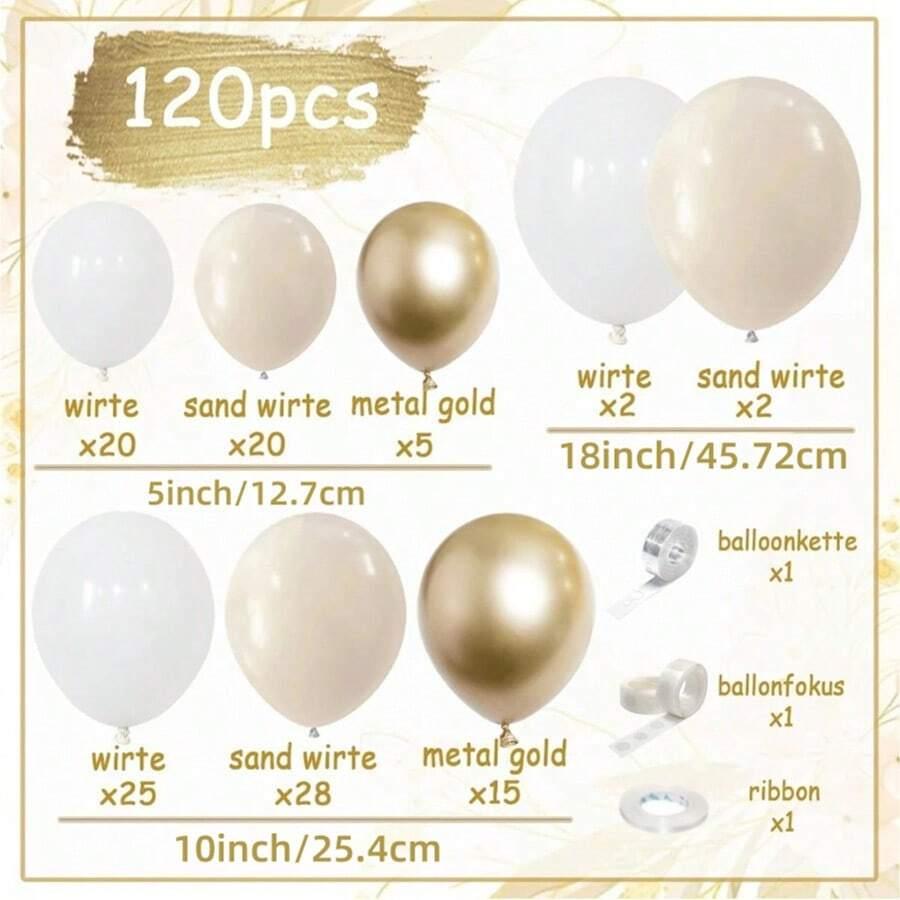 zestaw balonów 120-pack