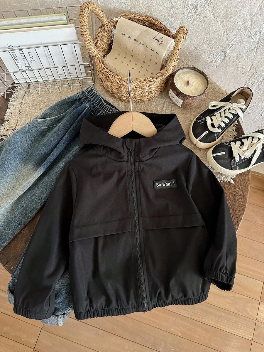 czarna rozpinana bluza z kapturem 