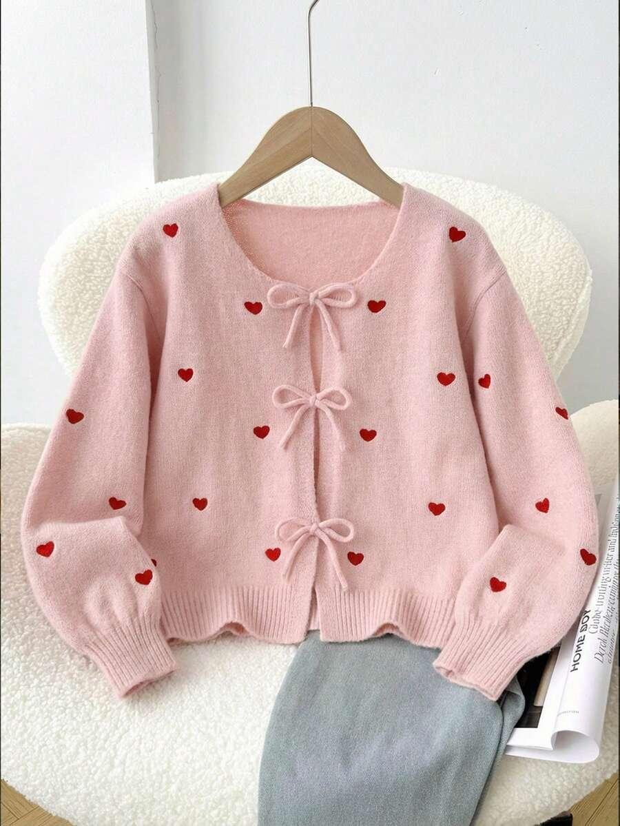 SWETER WZÓR SERCA