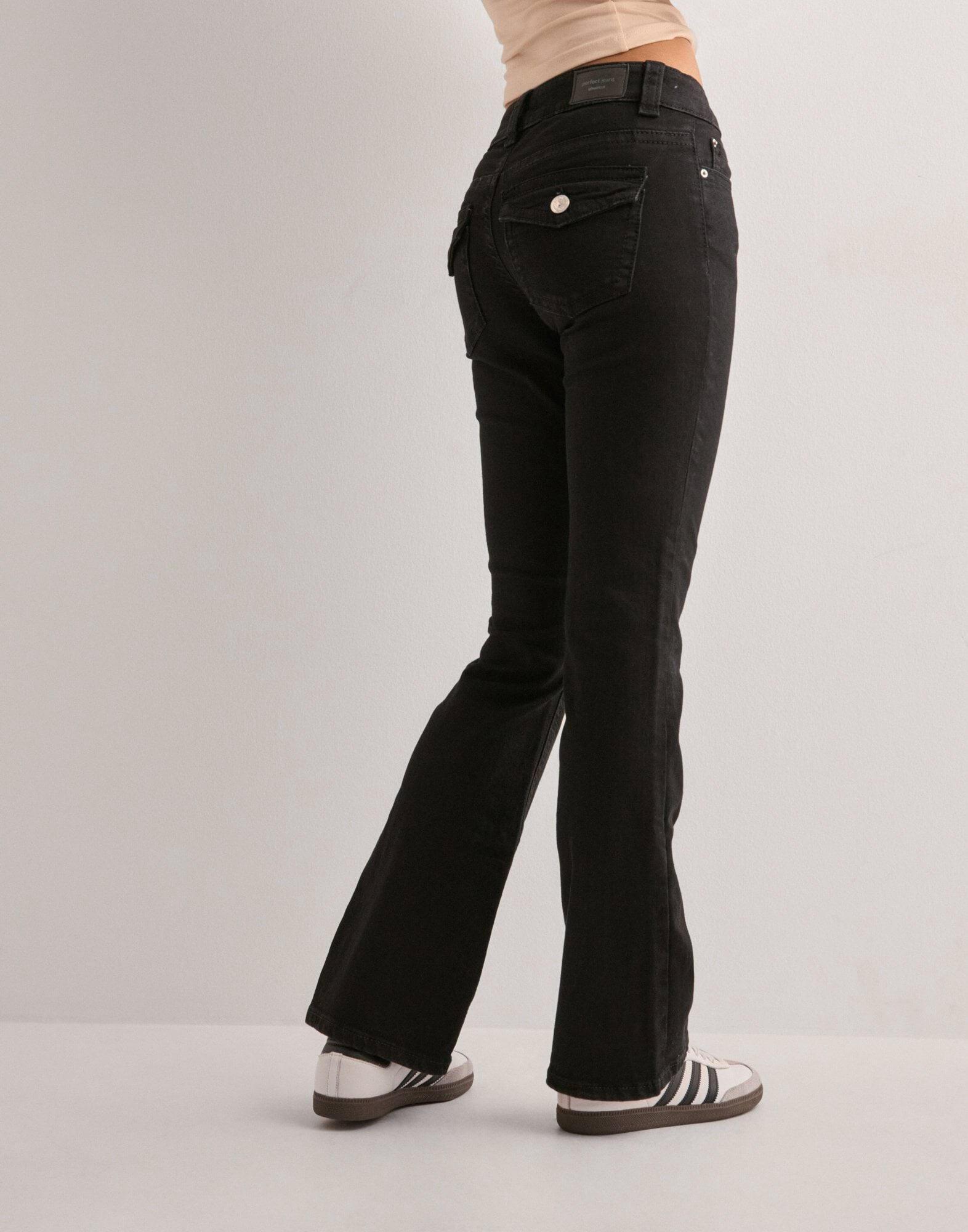 spodnie jeans dzwony
