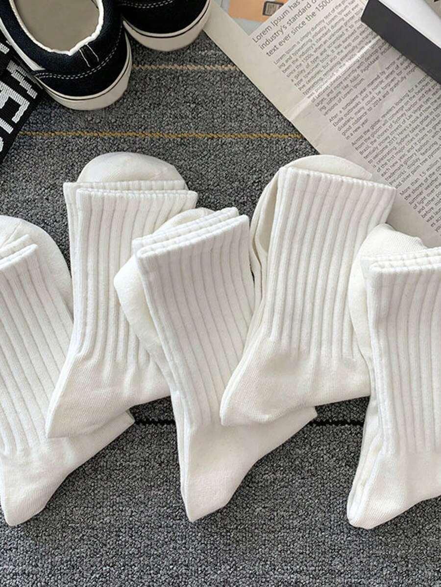BIAŁE SKARPETY 5-PACK