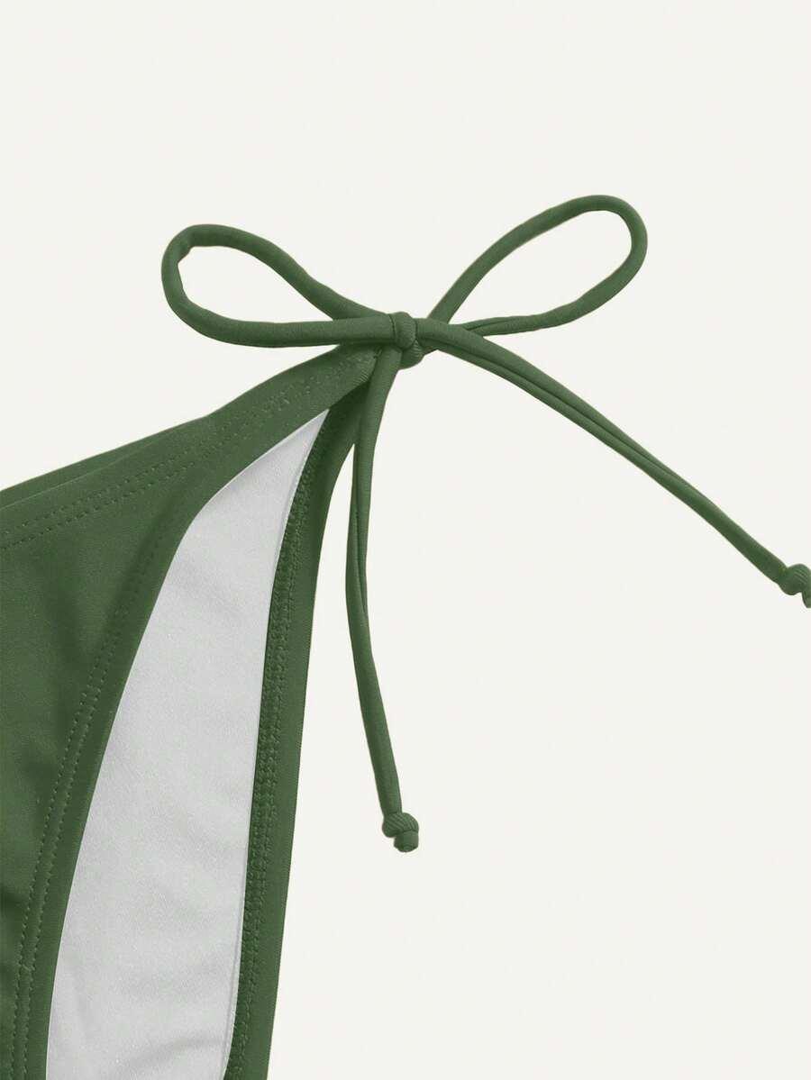 zielony dół bikini
