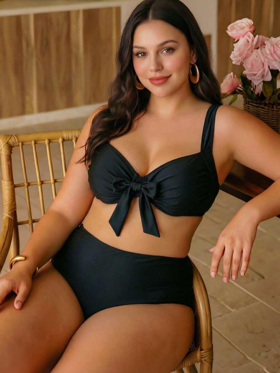 czarna góra od bikini