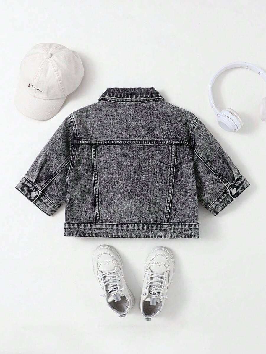 koszula jeans guziki