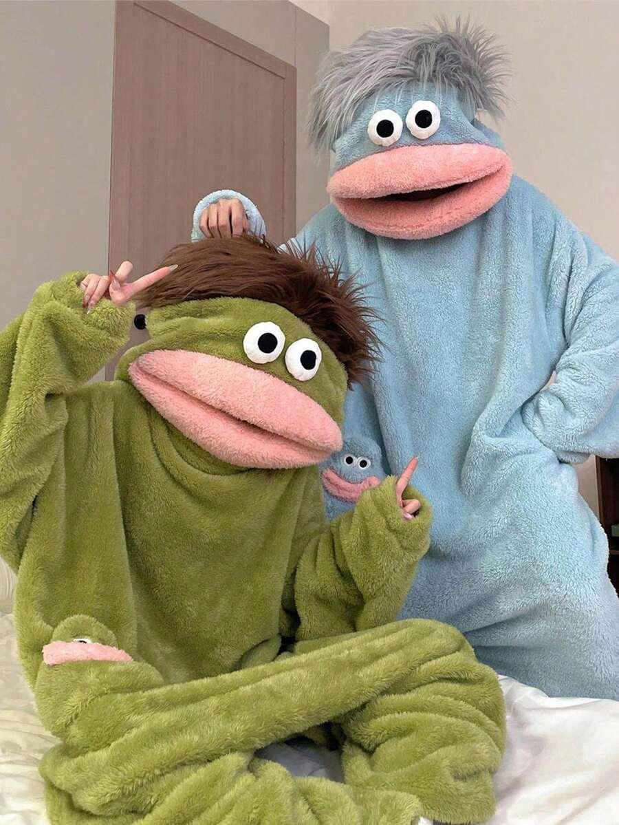 niebieski kostium przebranie