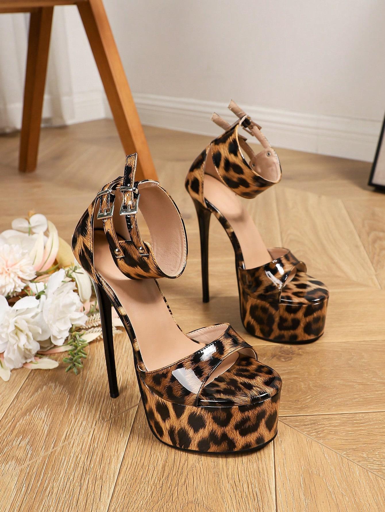 SANDAŁY ANIMAL PRINT