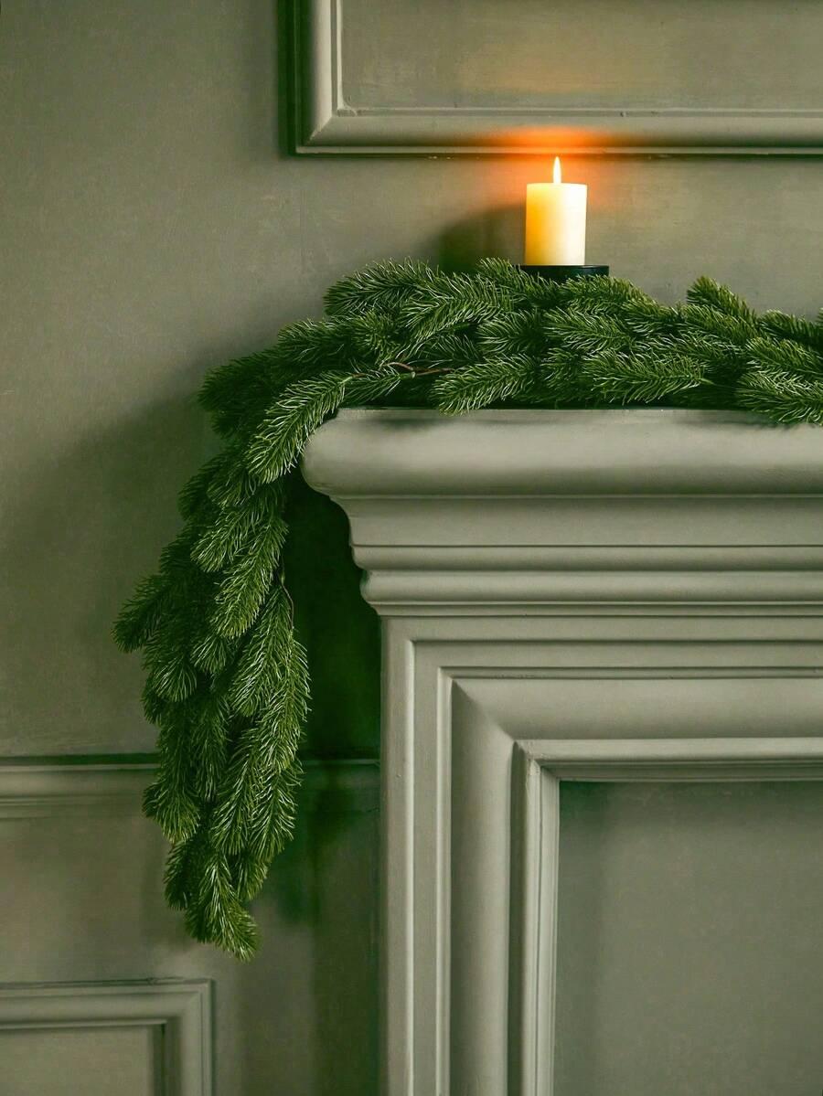 zielona gałązka dekoracyjna